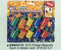 K8803/10 S/10 FRIDGE MAGNETS K8803/10 S/10 FRIDGE MAGNETS