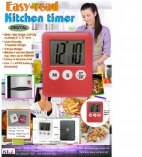 K6873 EASY READ KITCHEN TIMER (DIGITAL) K6873 EASY READ KITCHEN TIMER (DIGITAL)