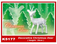 K5177 Decorative Christmas Deer (Height: 16cm) K5177 Decorative Christmas Deer (Height: 16cm)