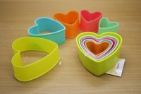 K6506 S/5 Heart Cookie Cutters K6506 S/5 Heart Cookie Cutters