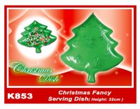 K853 Christmas Fancy Serving Dish (Height:32cm) K853 Christmas Fancy Serving Dish (Height:32cm)