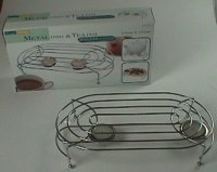 K5698V2 METAL DISH & TEA POT WARMER W/CANDLES K5698V2 METAL DISH & TEA POT WARMER W/CANDLES