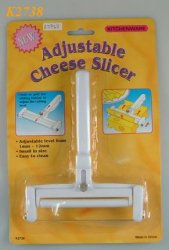 K2738 ADJUSTABLE CHEESE SLICER K2738 ADJUSTABLE CHEESE SLICER