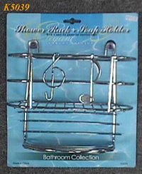 K5039 2 IN 1 MUSICAL SHOWER RACK+ SOAP HOLDER K5039 2 IN 1 MUSICAL SHOWER RACK+ SOAP HOLDER