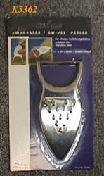 K5362 2 IN 1 GRATER W/PEELER K5362 2 IN 1 GRATER W/PEELER