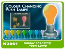 K3961 Colour changing Push Lamp