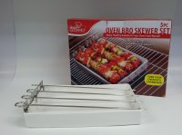 CK1658 5PCS OVEN BBQ SKWER SET CK1658 5PCS OVEN BBQ SKWER SET
