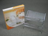 K5986 FOLDABLE DISH RACK (CHROME PLATED) K5986 FOLDABLE DISH RACK (CHROME PLATED)