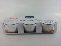CK1538 SET OF 3 RAMEKIN POTS CK1538 SET OF 3 RAMEKIN POTS