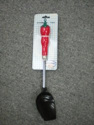K858C SPOON W/PEPPER SHAPE HANDLE K858C SPOON W/PEPPER SHAPE HANDLE