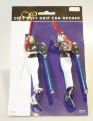 K5708/2 2PCS SOFT GRIP CAN OPENER K5708/2 2PCS SOFT GRIP CAN OPENER