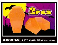 K6839/2 2 PK. Coffin BOX (Height:12.5cm) K6839/2 2 PK. Coffin BOX (Height:12.5cm)