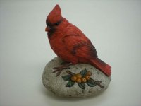 CK1335D POLYSTONE DECORATIVE BIRD ON STONE CK1335D POLYSTONE DECORATIVE BIRD ON STONE