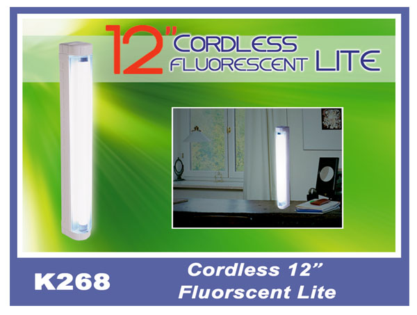 K268 Cordless 12'' Fluorscent Lite