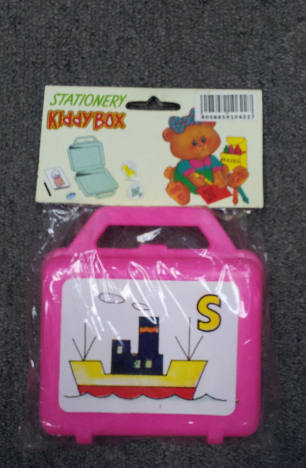 K325 KIDDY CARRY BOX W/DRAWING - Click Image to Close