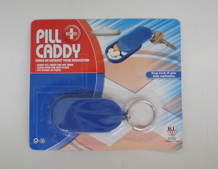 K505 PILL CADDY WITH KEY RING