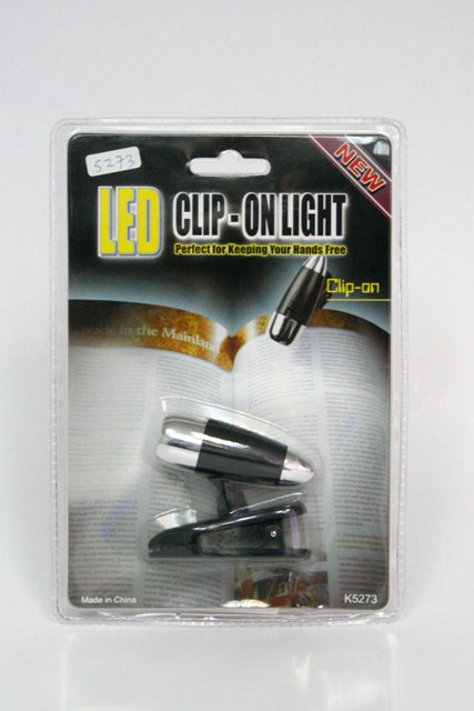 K5273/ LED CLIP W/LIGHT (WHITE LED)