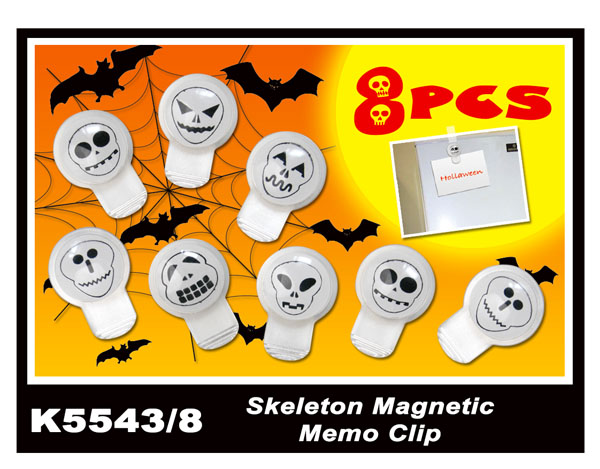 K5543/8 Skeleton Magnetic Memo Clip