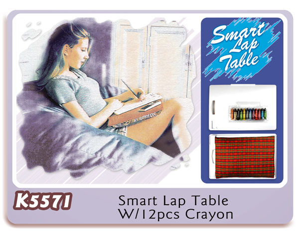 K5571 Smart Lap Table W/12pcs Crayon
