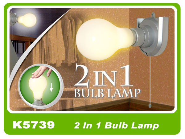 K5739 2 In 1 Bulb Lamp