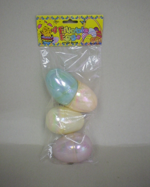 K595/4 FILLABLE EGG (SET OF 4)