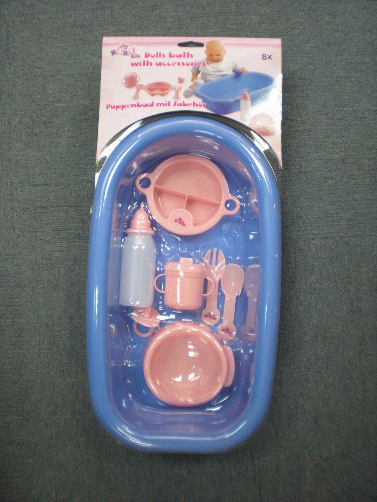 K6026 PLASTIC BATH SET