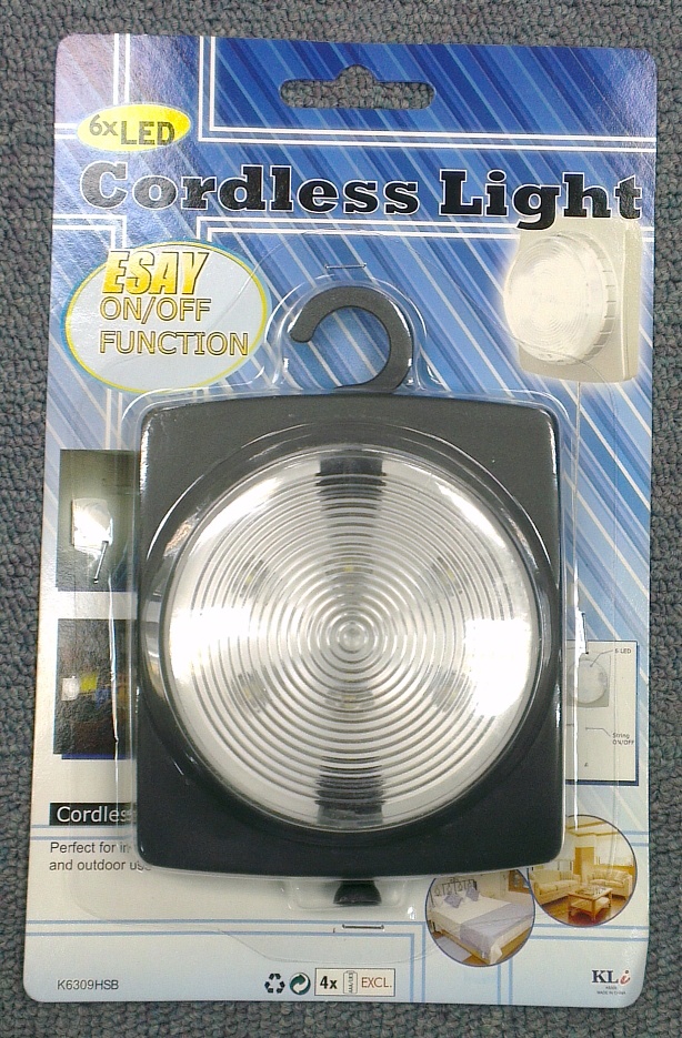K6309 CORDLESS LED LIGHT (6 LED)