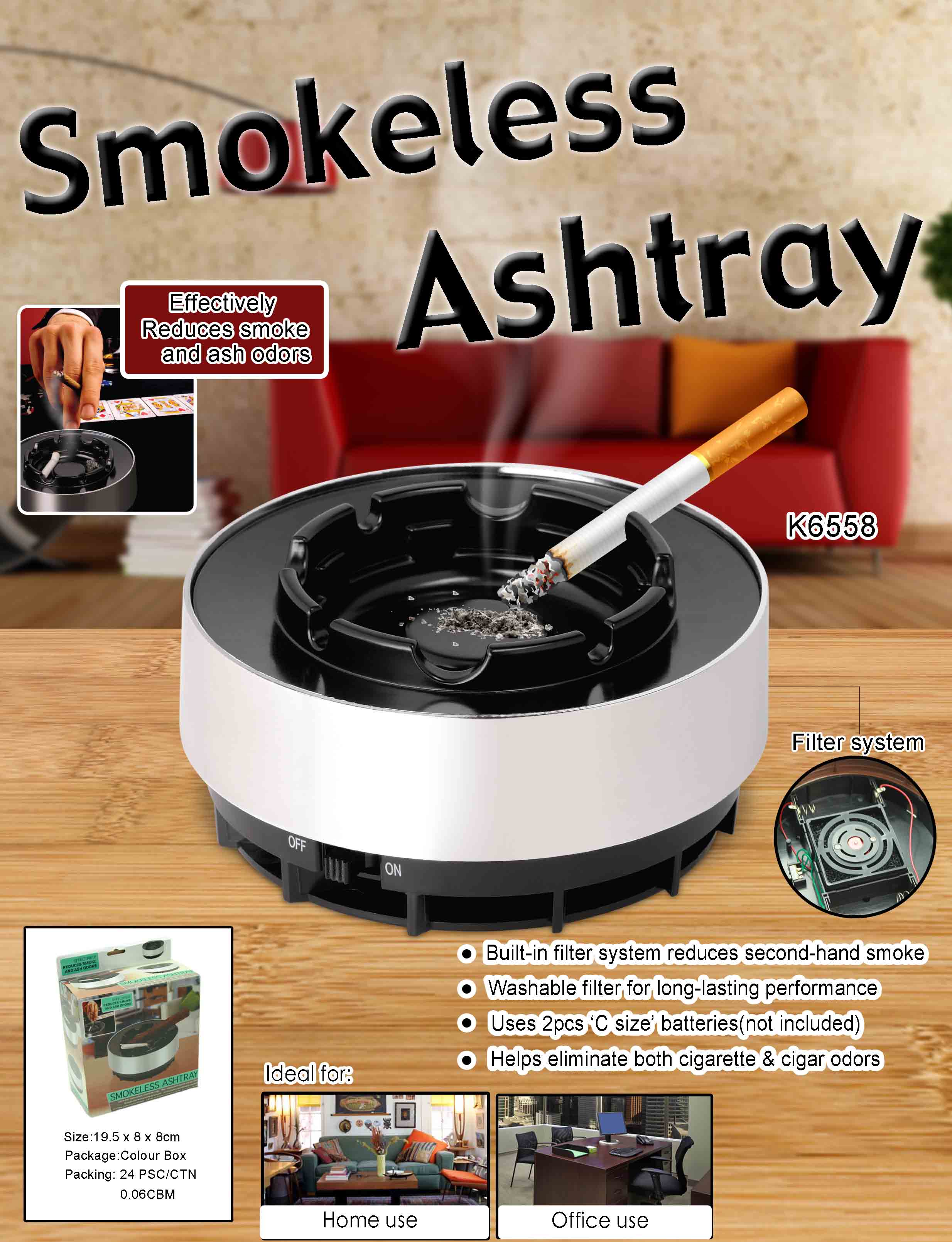 K6558 SMOKESS ASHTOAY(B/O)