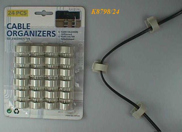 K8798 S/24 CABLE HOLDER W/ADHESIVE TAPE