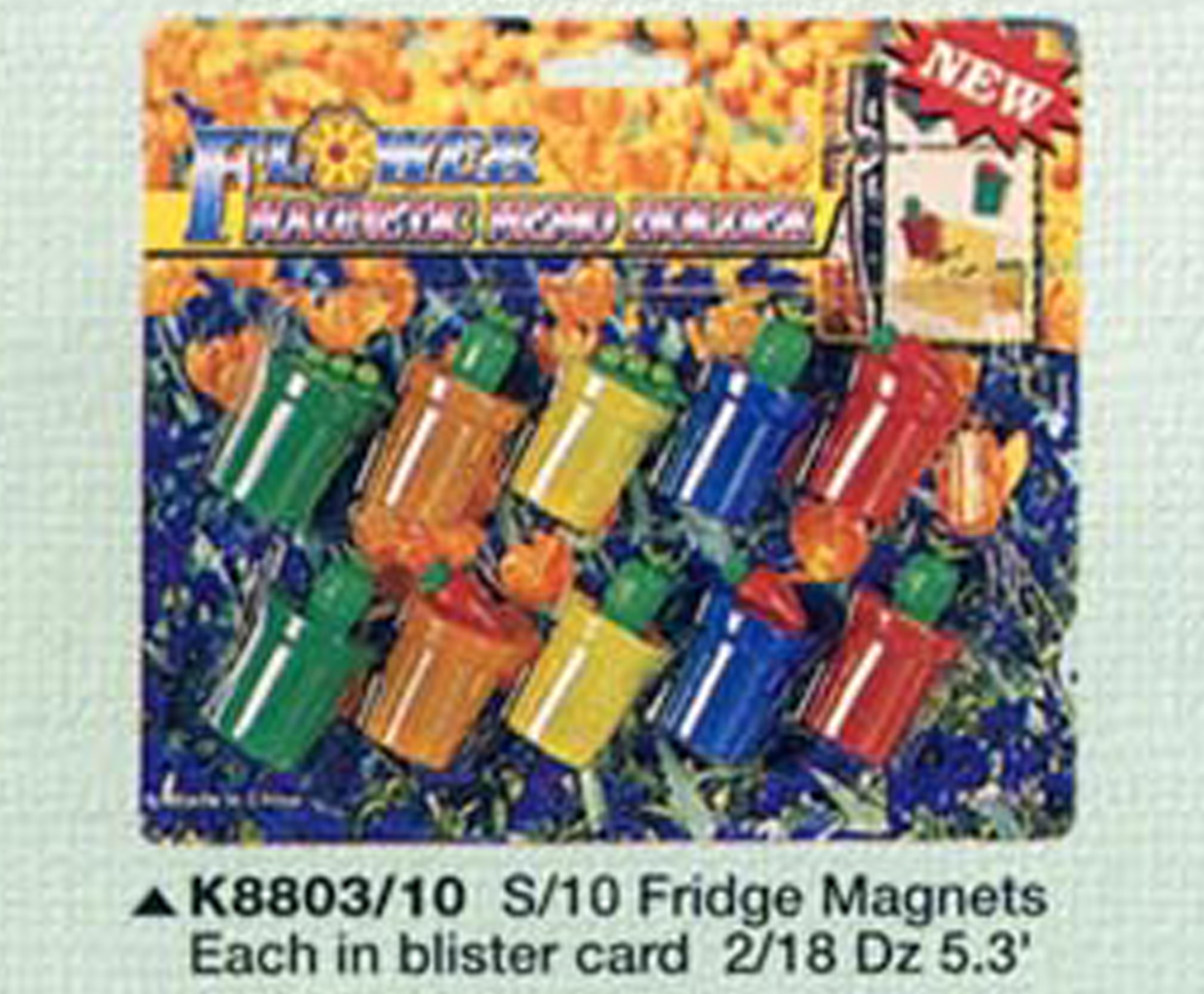 K8803/10 S/10 FRIDGE MAGNETS