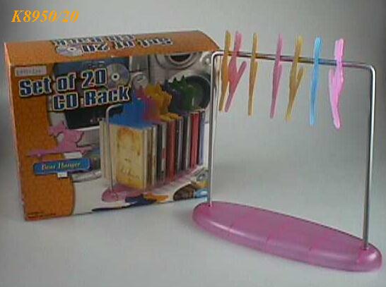 K8950/20 SET OF 20 CD HOLDER -"BEAR" DESIGN