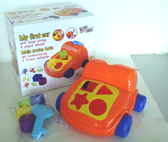 K6023 PLASTIC PUZZLE CAR