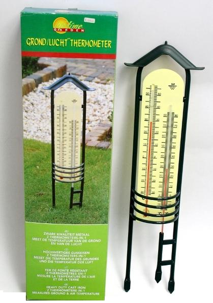 K8822 METAL GARDEN THERMOMETER (2WAYS)
